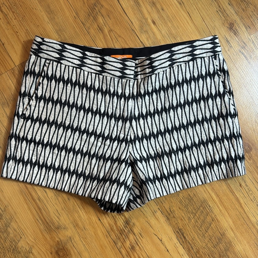 Joe Fresh Shorts Black & White Sz 8 Women’s
